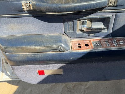 94 Lincoln Town Car Driver Left Front Door Trim Panel With Master Switch Blue Dp