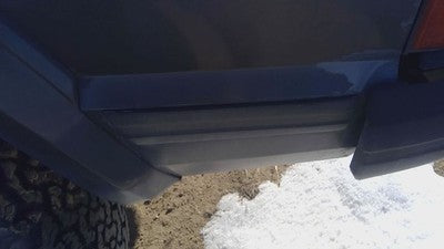 1985 Jeep Cherokee Driver Left Rear Moulding On Quarter Panel Oem Gray