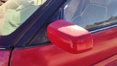 1990-1996 Grand Prix Driver Left Side Mirror Power Door Mounted Oem Red 2 Door