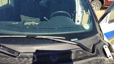 16-19 Explorer Police Interceptor Driver Left Windshield Wiper Arm Blade Lever