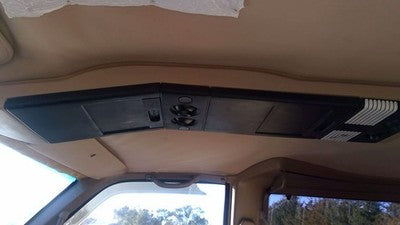 1995 Chevy Astro Center Overhead Console Oem Dome Light Map Lamp Cubby Tan