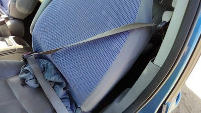 2001-03 Ford Windstar Driver Left Front Seat Belt Retractor Oem Shoulder Gray 22