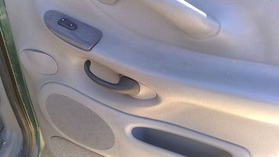97-99 Expedition Passenger Right Rear Inside Door Trim Panel Only Back Gray F2