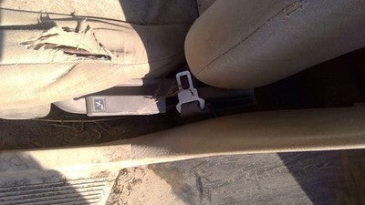 1993 Saturn Sw2 Driver Left Front Seat Belt Retractor Oem Waist Tan