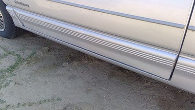 1991 Cutlass 2 Door Driver Left Front Moulding From Door Oem Trim Strip Silver