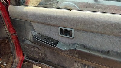 1995 Nissan Pathfinder Passenger Right Front Door Trim Panel With Switches Gray