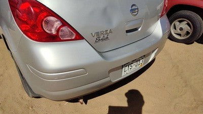 2007-2011 Nissan Versa Rear Bumper Cover Assembly Oem Back Silver K23 Hem22Em30J
