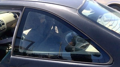 1996-00 Honda Civic Driver Left Rear Quarter Glass Back Side Window 2 Door Coupe