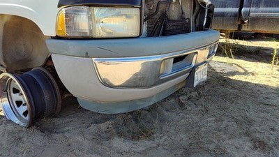 1994-2001 Ram 1500 Chrome Front Bumper Assembly With Brackets Oem 55076599ad