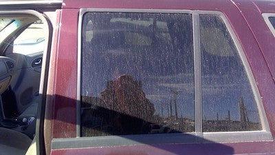 2002-2009 Trail Blazer Driver Left Rear Side Window Door Glass Oem Back 15135368