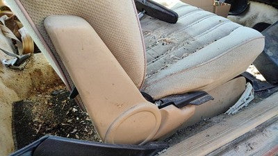 1985 Pontiac Sunbird Passenger Upper Right Side Seat Trim Panel Oem Tan
