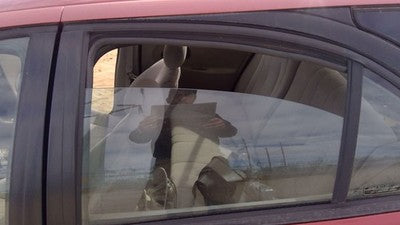 1996-2000 Saturn Sw2 Driver Left Rear Side Window Door Glass Oem Back 21098677