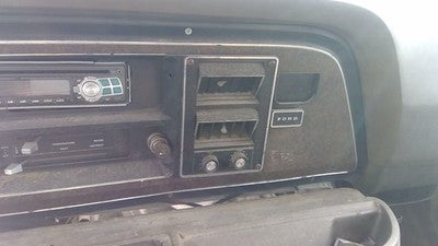 1979 Ford Van E250 Trim Bezel Around Radio Surround Dash Panel Oem