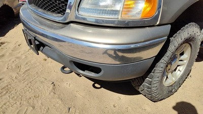 99-02 Ford Expedition Front Bumper With Brackets Assembly Oem Arizona Beige Aq