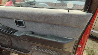 1995 Nissan Pathfinder Passenger Right Front Door Trim Panel With Switches Gray