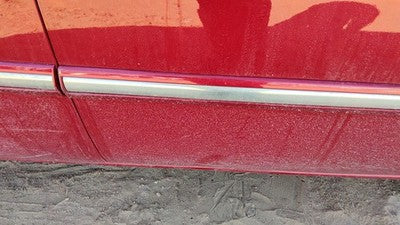 04-07 Town & Country Passenger Right Front Moulding Door Trim Inferno Red Prh