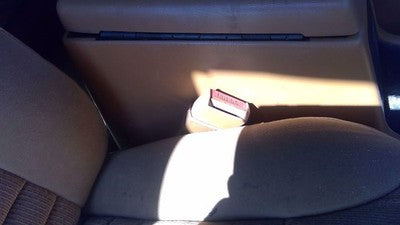 1993 Dodge Dakota Passenger Right Front Seat Belt Buckle Female Receiver Oem Tan