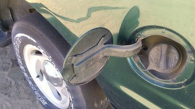 1997-2017 Ford Expedition Fuel Tank Door With Hinge Gas Lid Oem Filler Green Su
