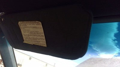 1986 Chevy Caprice Driver Left Sun Visor Oem Blue