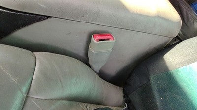 1995 S10 Blazer Driver Left Front Seat Belt Buckle Receiver Oem Gray