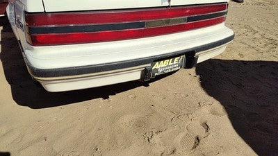 1989-1996 Buick Century Rear Bumper Cover Assembly Oem Back White 10055023