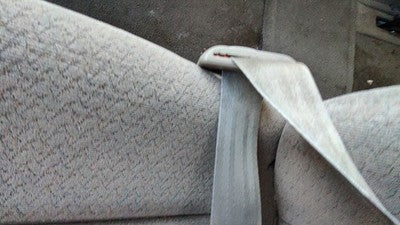 01-04 Grand Caravan Driver Left Front Seat Belt Buckle Receiver Oem Gray E7l5