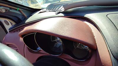 2008 New Style Malibu Top Hood Above Speedometer Cluster Oem Dash Red