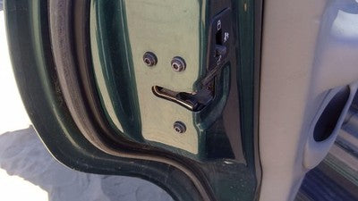97-01 Ford Expedition Driver Left Rear Door Latch With Rods/Cables Assembly Back