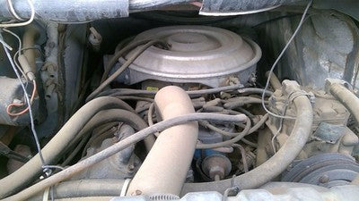 1979 Ford Van E250 Air Cleaner Filter Box Oem Intake Housing 5.8L
