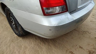 2001-2003 Hyundai Elantra Rear Bumper Cover Assembly Oem Back Silver 866102D000