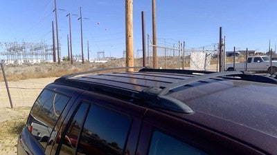 2006 Trail Blazer Luggage Rack Cross Bars Only Oem Roof