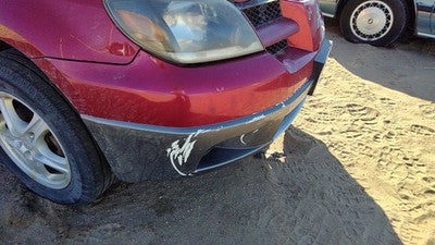 2003-2006 Mitsubishi Outlander Front Bumper Cover Assembly Oem Red Mn133214