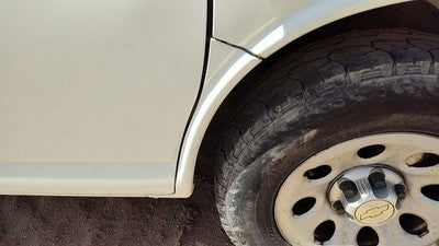 2012 Chevy Express Van Passenger Right Moulding From Fender Trim Strip White 50U