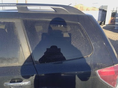 2009-2013 Subaru Forester Driver Left Rear Quarter Glass Back Side Window Oem
