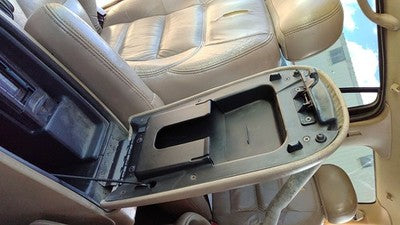 1998 Lincoln Navigator Center Console Lid Only Oem Arm Rest Fold Down Tan Kx