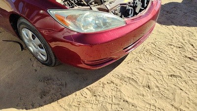 2002-2004 Toyota Camry Front Bumper Cover Assembly Oem Salsa Red 3Q3 52119Aa905