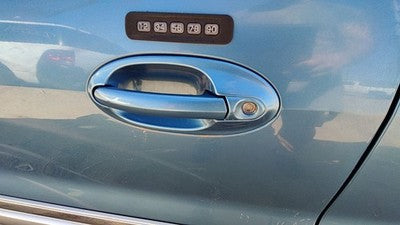 1999-2003 Ford Windstar Driver Left Front Outside Door Handle Oem Blue Lv Ts