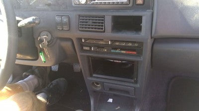 1988-92 Corolla Station Wagon Lower Dash Trim Bezel Around Radio Surround Panel
