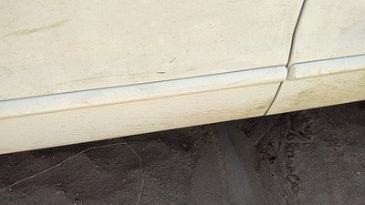 01-03 Ford Explorer Driver Left Front Moulding From Door Oem Trim Strip White Yz