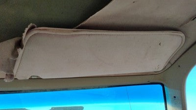 Ford F150 Passenger Right Sun Visor Oem Brown