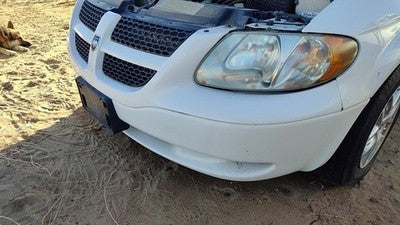2001-2007 Grand Caravan Front Bumper Cover Assembly Oem White Pw1 5018609Aa