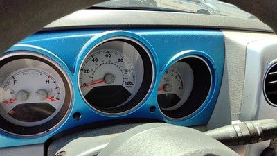 06-10 Pt Cruiser Steering Column Trim Surround Collar Plastic Housing Blue Pqd