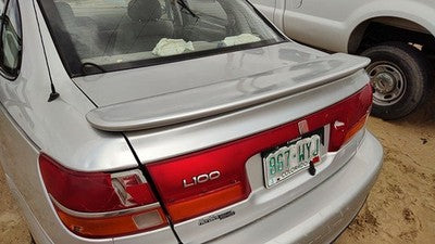2000-2005 Saturn L100 Rear Spoiler Back Wing Oem Silver 12U 21019034