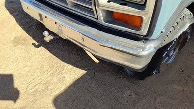 1980-1986 Ford F150 Front Bumper With Brackets Assembly Oem Chrome E1tz17757c