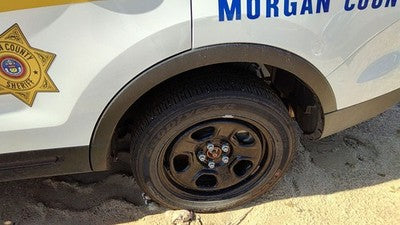 17 Explorer Police Interceptor Driver Left Rear Wheel Flare Moulding Oem Back