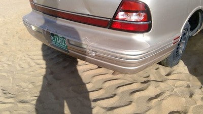 1992-1995 Olds Eighty Eight Rear Bumper Cover Assembly Oem Back Gold 16520914