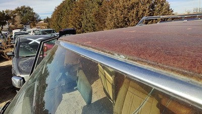 1984 Jeep Grand Wagoneer Windshield Chrome Trim Surround Oem