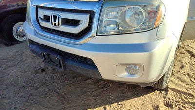 2009-2011 Honda Pilot Front Bumper Cover Assembly Oem Silver Si 04711Szaa91zz