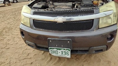 2007-2009 Chevy Equinox Front Bumper Cover Assembly Oem Granite Gray 44U