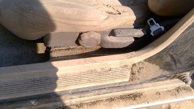 1993 Saturn Sw2 Driver Left Side Seat Trim Panel Oem Tan